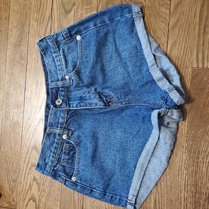 High waisted shorts